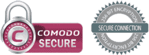 Comodo Secure; Secure Connection; 256 Bit Encryption